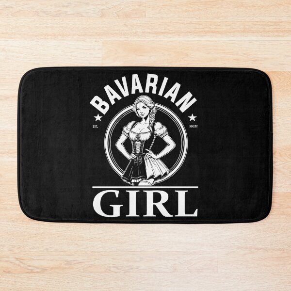 Item preview, Bavarian Girl - Proud of Bavaria, Tradition & Style designed and sold by RetroMaritalArt.