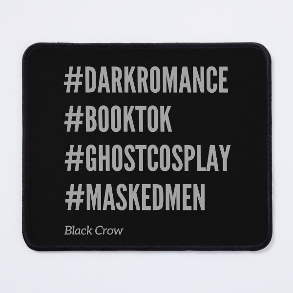 Item preview, Cosplay Black Crow Dark Romance Maskedman Booktok Merch designed and sold by iloveblackcrow.