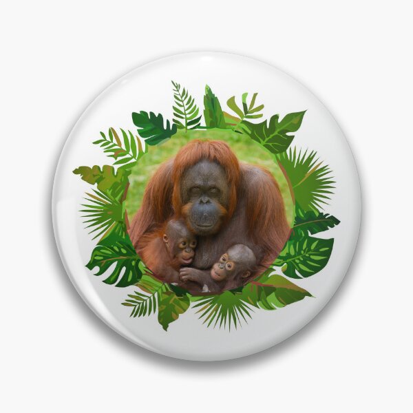 Item preview, Orangutan Family Bond designed and sold by rawshutterbug.