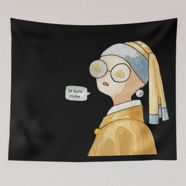 Item preview, GIRL WITH PEARL EARRING designed and sold by Eagle-Eyes.