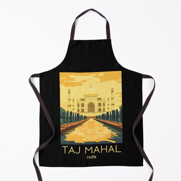Item preview, A Vintage Travel Poster of Taj Mahal - Agra - India designed and sold by GoodOldVintage.