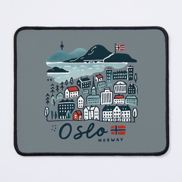 Item preview, Oslo Norway designed and sold by WanderlustCoCo.
