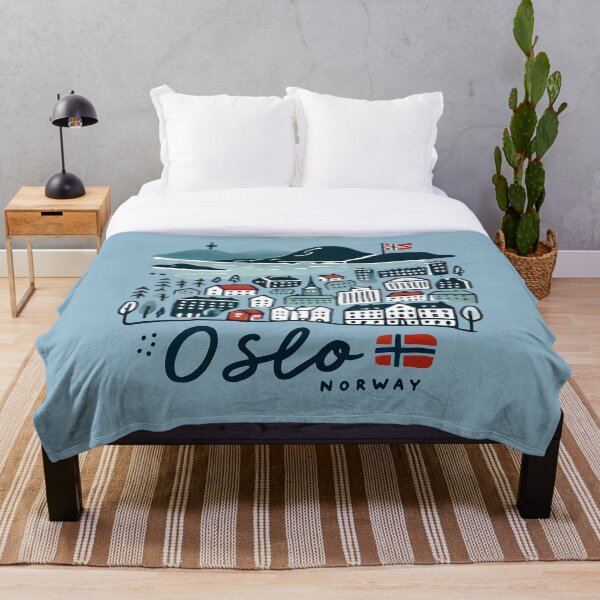 Item preview, Oslo, Noruega designed and sold by WanderlustCoCo.