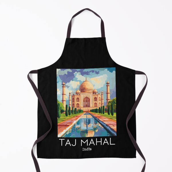 Item preview, A Vintage Travel Poster of Taj Mahal - Agra - India designed and sold by GoodOldVintage.