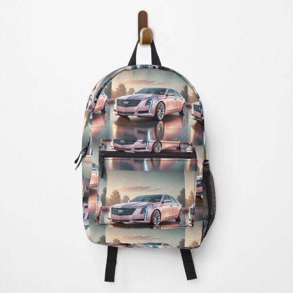 Item preview, Blush Elegance: NEW Pink Luxury Sedan at Sunset designed and sold by Meta2Physical.