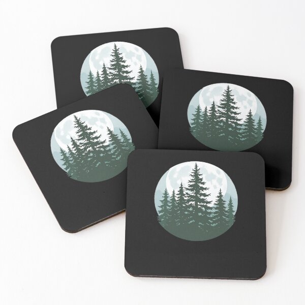 Item preview, Trees Wildlife Nature Forest Silhouette designed and sold by VinsendDraconi.