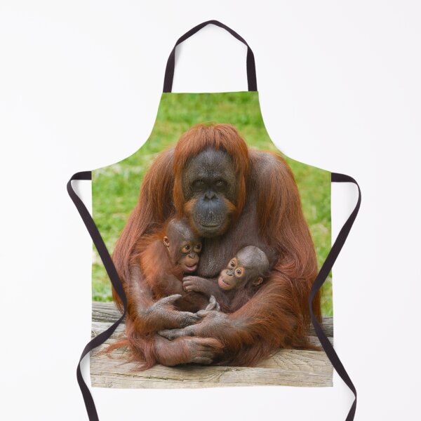 Item preview, Orangutan Family Bond designed and sold by rawshutterbug.