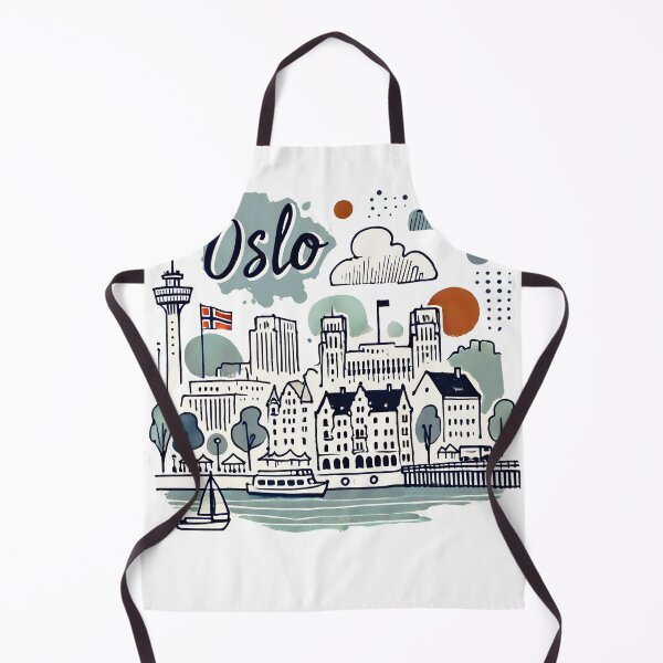 Item preview, Oslo Norway designed and sold by WanderlustCoCo.