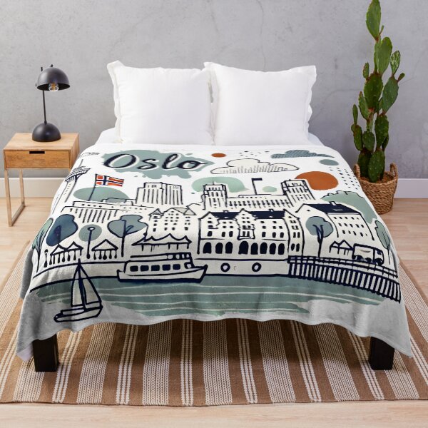 Item preview, Oslo Norway designed and sold by WanderlustCoCo.