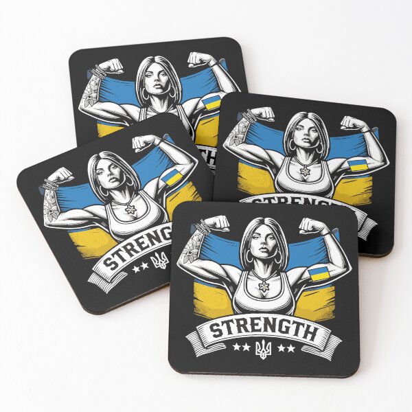 Item preview, Strength Strong Woman Ukrainian Gift designed and sold by Pineapple-Tree.