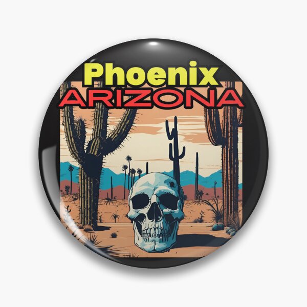 Item preview, Phoenix Arizona Desert Skull  designed and sold by FroggyFly Designs.