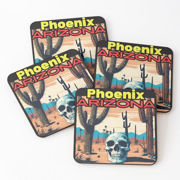 Item preview, Phoenix Arizona Desert Skull  designed and sold by FroggyFly Designs.