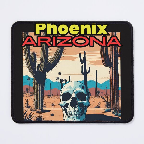Item preview, Phoenix Arizona Desert Skull designed and sold by FroggyFly Designs.