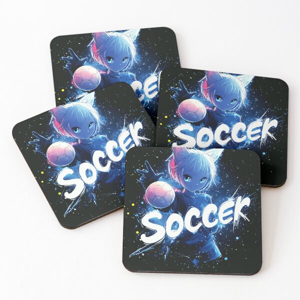 Item preview, Soccer Anime Cat Boy Graffiti Art designed and sold by Gaming x Sports.