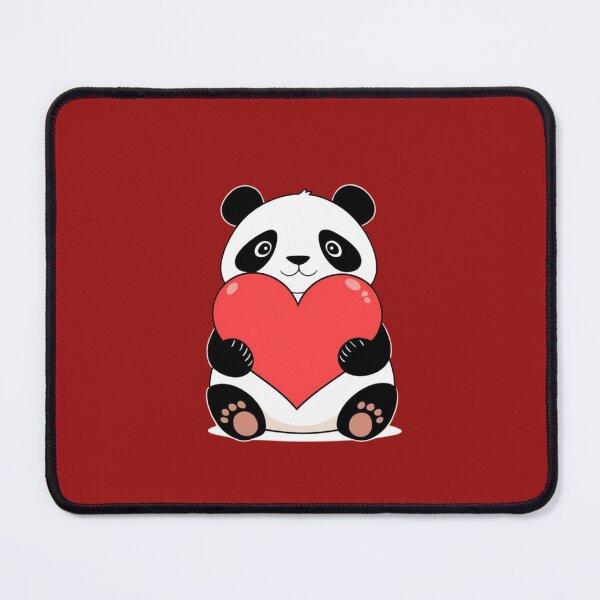 Item preview, A cute panda holding a heart designed and sold by Artsyvision.