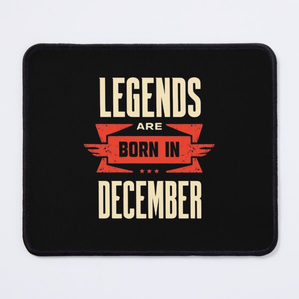 Item preview, Bold Typography Design Celebrating December Birthdays With Legends Theme - Unique Gift for December Born Legends designed and sold by Colorful-Garden.