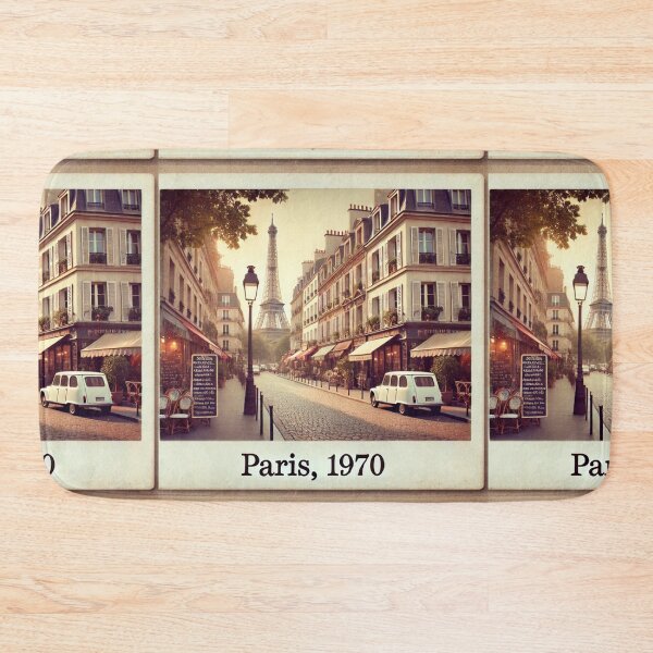 Item preview, Paris in 1970: A Nostalgic Stroll Through Time designed and sold by Meta2Physical.