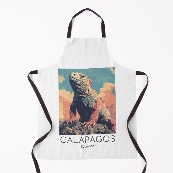 Item preview, A Vintage Travel Poster of Galápagos Islands - Ecuador  designed and sold by GoodOldVintage.