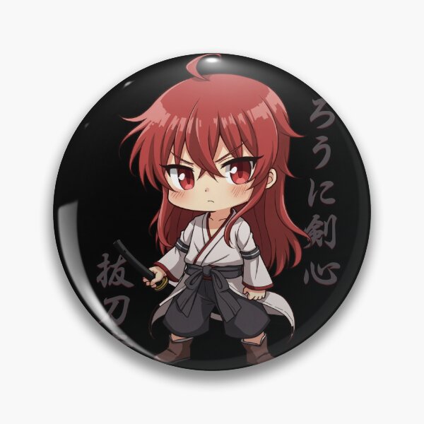Item preview, Anime Chibi Battousai - Rurouni Kenshin designed and sold by InkdGraphix.