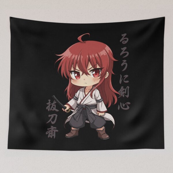 Item preview, Anime Chibi Battousai - Rurouni Kenshin designed and sold by InkdGraphix.