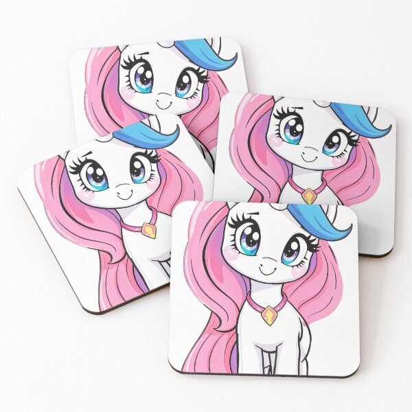 Item preview, Rainbow Blue Pink My Little Pony designed and sold by DragonQueenX.