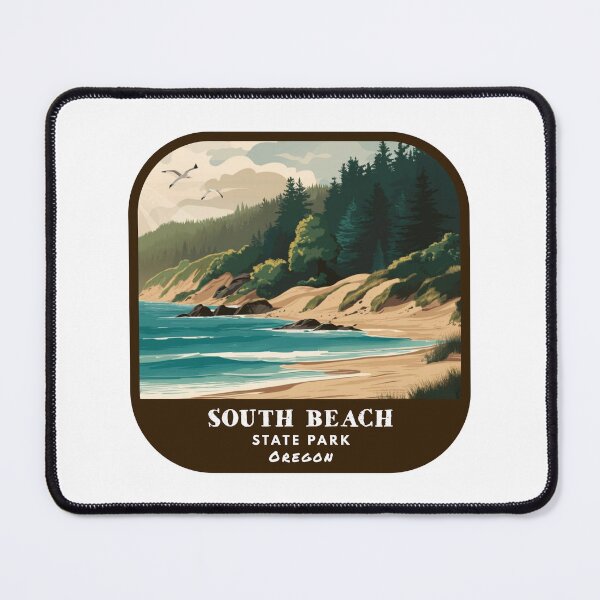 Item preview, Vintage South Beach State Park (Oregon State Park) designed and sold by RabbitK.