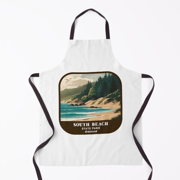 Item preview, Vintage South Beach State Park (Oregon State Park) designed and sold by RabbitK.
