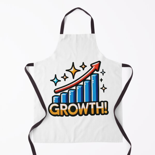 Item preview, Growth Motivational Bar Graph Art designed and sold by Akioos.