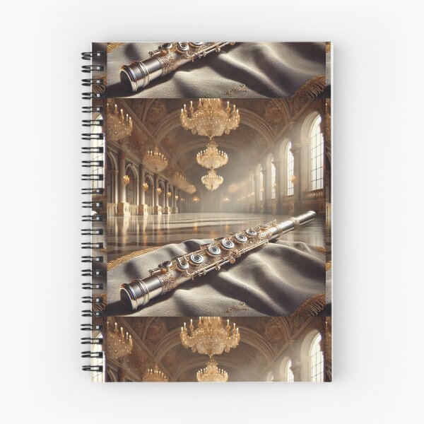 Item preview, Golden Clarinet: Elegance in a Majestic Ballroom designed and sold by Meta2Physical.