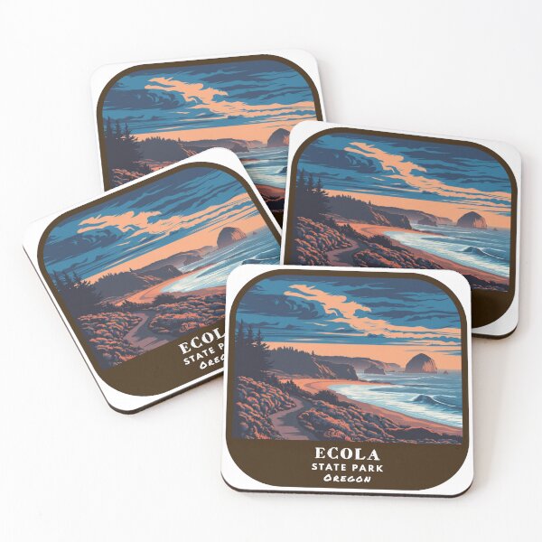 Item preview, Vintage Ecola State Park (Oregon State Park) designed and sold by RabbitK.