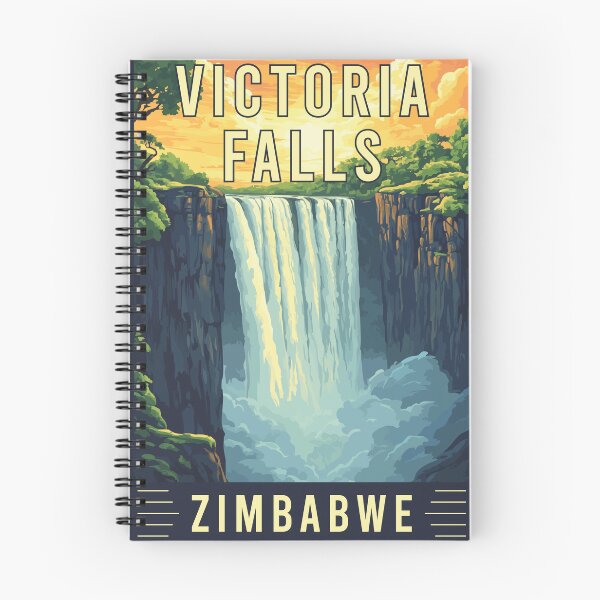 Item preview, Explore Stunning Victoria Falls in Zimbabwe - Travel Art designed and sold by turtlestart.