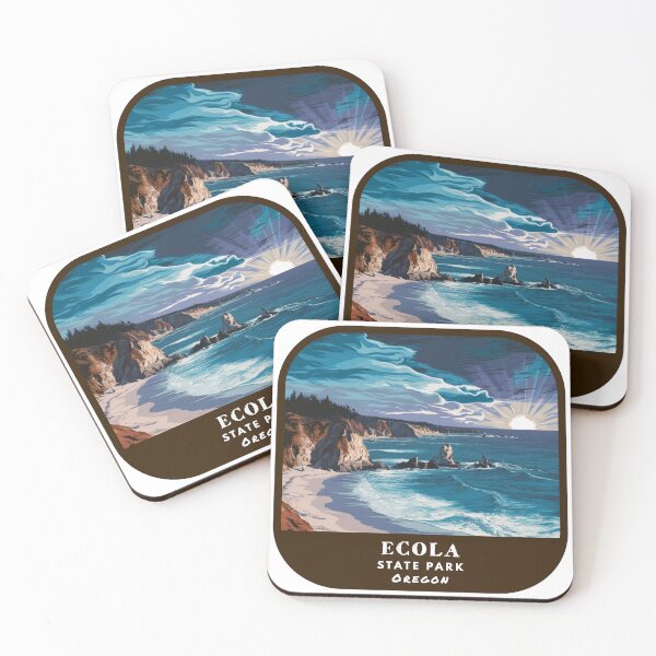 Item preview, Vintage Ecola State Park (Oregon State Park) designed and sold by RabbitK.