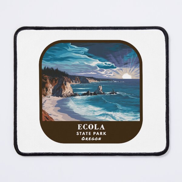 Item preview, Vintage Ecola State Park (Oregon State Park) designed and sold by RabbitK.