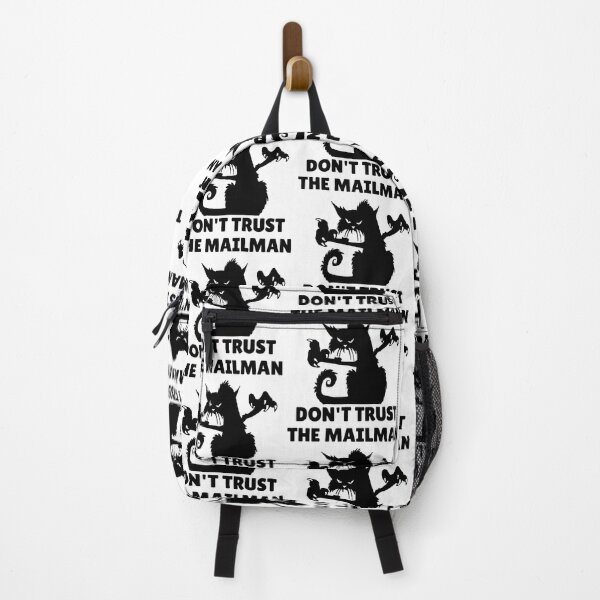 Item preview, Do Not Trust The Mailman; Angry Cat; designed and sold by StickerApe.