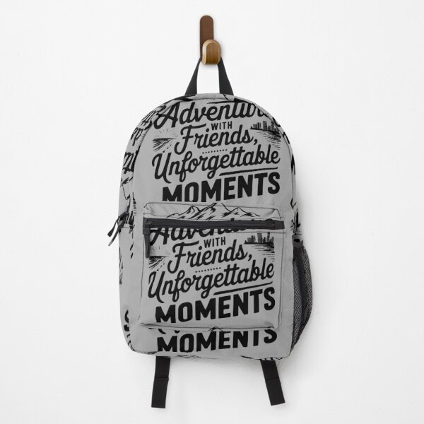 Item preview, Adventure with Friends travel quote text art designed and sold by feel-free-store.