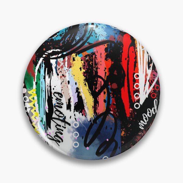 Item preview, Spectrum of Emotions, a bold digital abstract art piece ❤️ designed and sold by Art With Impact – Statement Art & Apparel for Deep Thinkers.