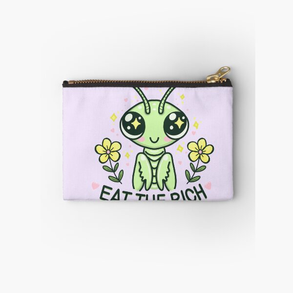 Item preview, Eat The Rich Cute Praying Mantis designed and sold by FerntasticArt.