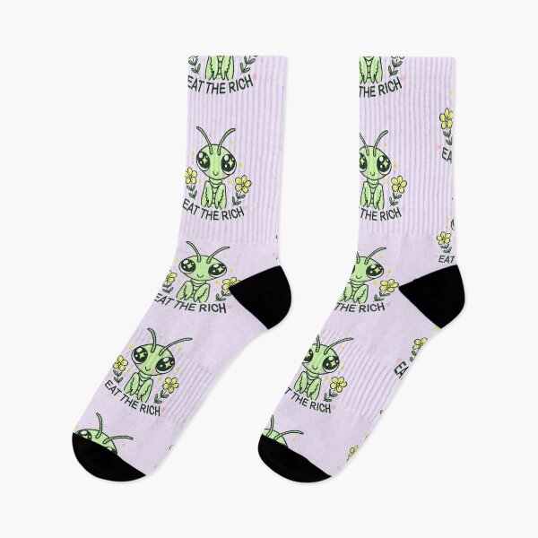 Item preview, Eat The Rich Cute Praying Mantis designed and sold by FerntasticArt.