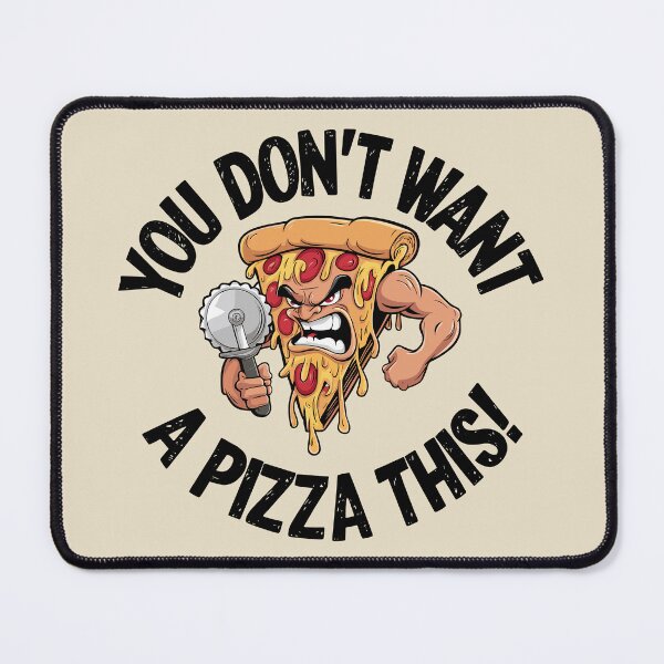Item preview, Fierce Pizza Warrior – You Don't Want a Pizza This! designed and sold by JPees.