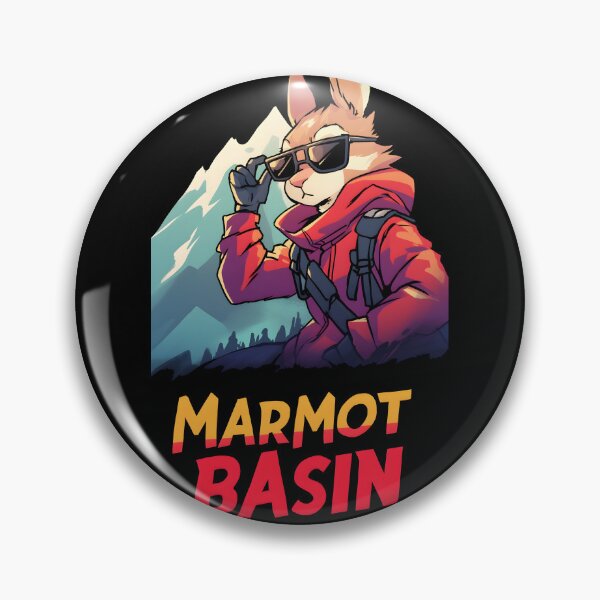 Item preview, Marmot Basin: Bold and Playful Ski Art with Retro Mountain Vibes designed and sold by tokyojeff.
