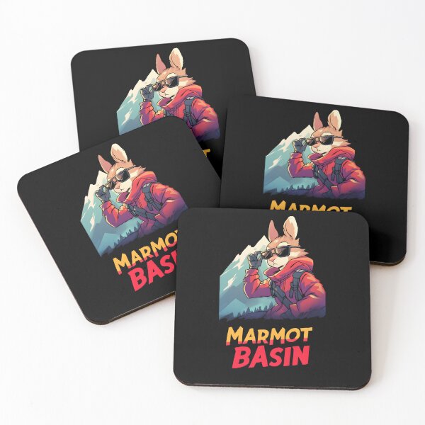 Item preview, Marmot Basin: Bold and Playful Ski Art with Retro Mountain Vibes designed and sold by tokyojeff.