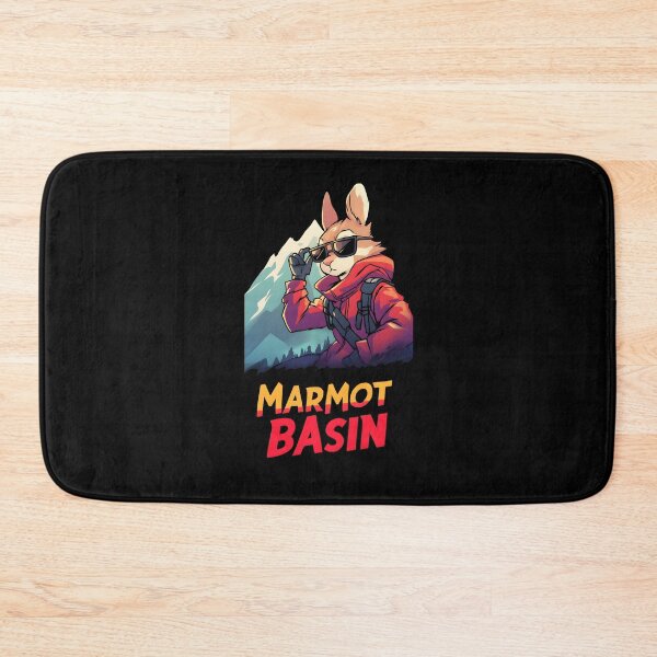 Item preview, Marmot Basin: Bold and Playful Ski Art with Retro Mountain Vibes designed and sold by tokyojeff.