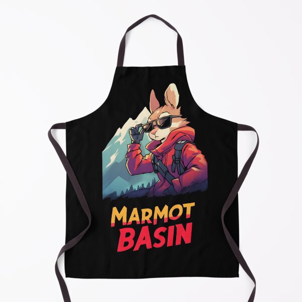 Item preview, Marmot Basin: Bold and Playful Ski Art with Retro Mountain Vibes designed and sold by tokyojeff.