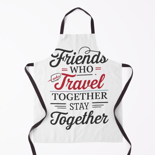 Item preview, Friends Together adevnture travel quote text art designed and sold by feel-free-store.