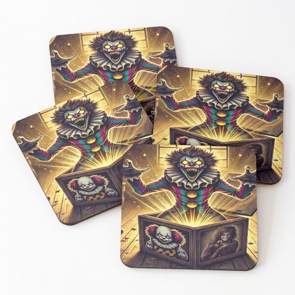 Item preview, Sinister Clown in Creepy Jack-in-the-Box designed and sold by 0Mystica0.