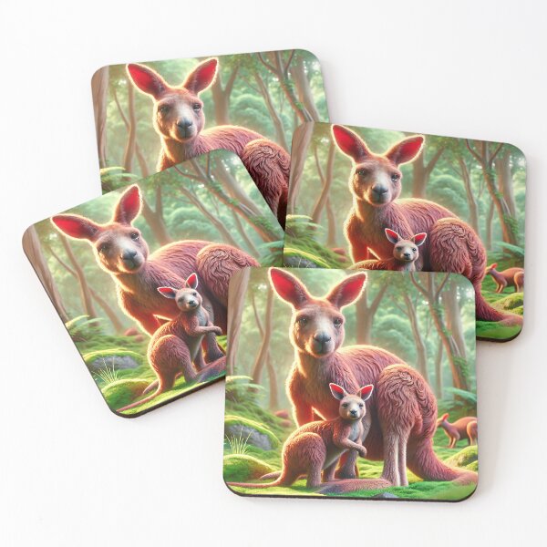 Item preview, Kangaroo  designed and sold by AwesomeDigiShop.