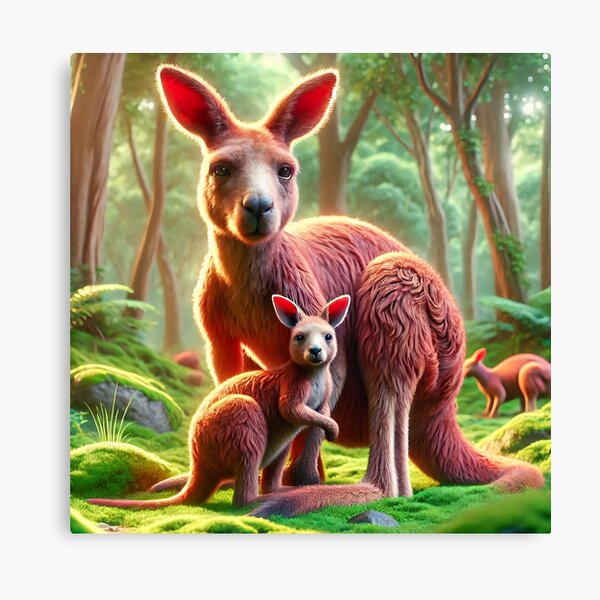 Item preview, Kangaroo  designed and sold by AwesomeDigiShop.