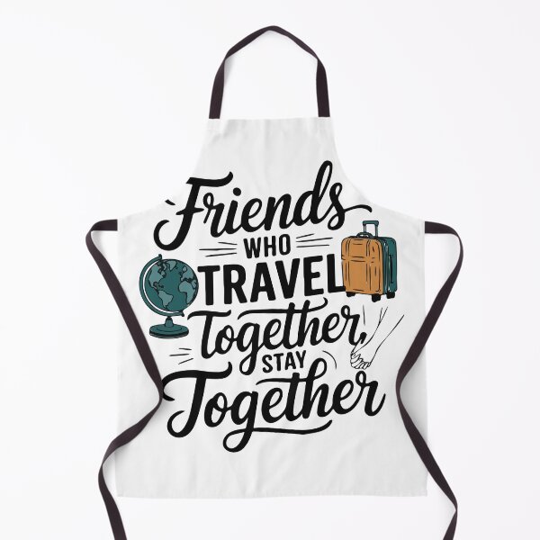 Item preview, Friends Together adevnture travel quote text art designed and sold by feel-free-store.