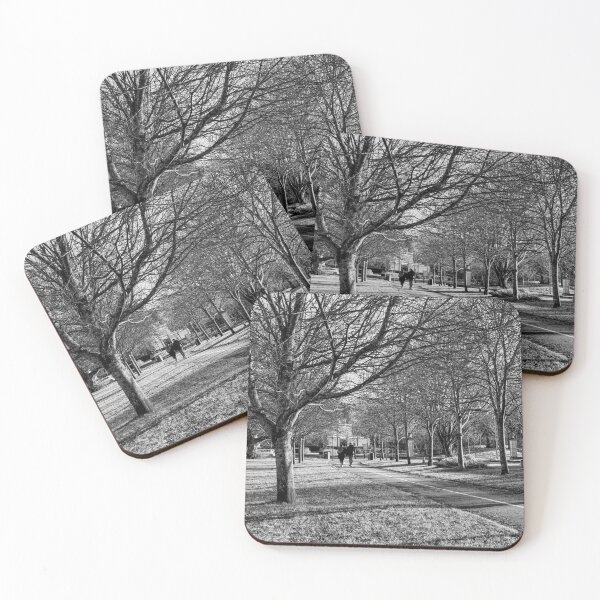 Item preview, Morning Stroll: A Couple's Winter Walk in the Park designed and sold by santoshputhran.