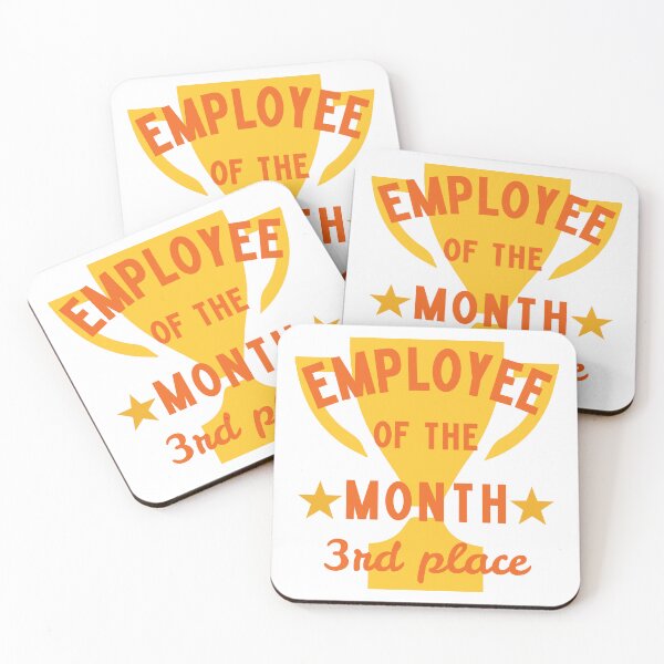 Item preview, Employee of the month 3rd place  designed and sold by NWohiographics.